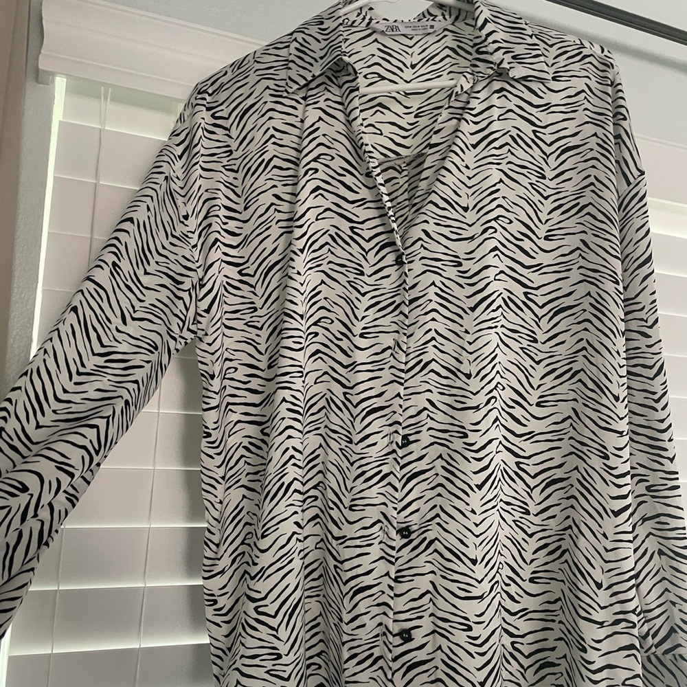 Top shop button down